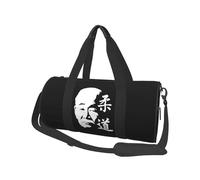 FCMWLKEJI Jigoro Kano Judo Gym Bag Martialarts Nippon Training Weekend Sac de sport Grande capacité Sac à main de natation Sac de fitness amusant pour homme, Noir , M
