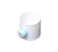 FCMWLKEJI Vanne de contrôle du volume d'air pour tuyau en PVC 75 mm 110 mm 160 mm 200 mm Électrique Amortisseur pour tuyau de ventilation 220 V 12 V 24 V