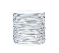 Fcnjsao 49 yards 0 8 mm Fil de perles en nylon 26 couleurs Fil à nœud chinois Fil en nylon tressé pour bracelets et ornements