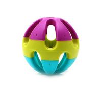 Fcnjsao Boules creuses colorées Cloches intégrées pour chats chiens Balles interactives Amusantes Entraînement Jouet de chasse pour animaux de compagnie Jouets pour animaux de compagnie pour animaux