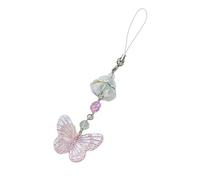 Fcnjsao Chaîne de téléphone en forme de papillon accrocheur - Multifonction - Cadeau pour les jeunes amateurs de styles