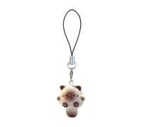 Fcnjsao Charmant pendentif téléphone siamois élégant dessin animé mobile ornement unique téléphone suspendu charme pour un usage quotidien