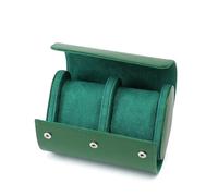 Fcnjsao Collier pour femme portable 1/2/3 emplacements pour montres de voyage d'affaires étui de rangement en cuir affichage vintage boîte en cuir, Polyuréthane (PU)