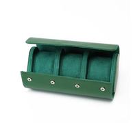 Fcnjsao Collier pour femme portable 1/2/3 emplacements pour montres de voyage d'affaires étui de rangement en cuir affichage vintage boîte en cuir, Polyuréthane (PU)