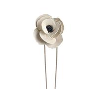 Fcnjsao Collier ras du cou en cuir avec motif floral vintage pour femmes et filles, Cuir verni
