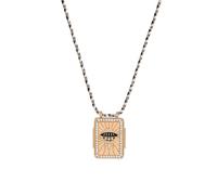 Fcnjsao Collier réglable avec pendentif carte de tarot occulte - Accessoires pour déclaration de mode personnalisée, Cuivre