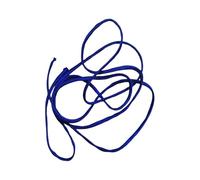 Fcnjsao Cordelette de rechange en satin pour robe de bal de fin d'année, corset, robe de soirée, bleu marine, taille unique