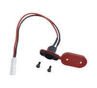 Fcnjsao Couvercle de port de charge avec ligne de charge de rechange pour scooter électrique - Housse étanche en silicone pour scooter électrique M365/PRO2