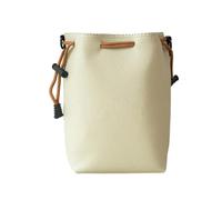 Fcnjsao Étui pour appareil photo reflex numérique vintage avec cordon de serrage, étui souple pour objectif de voyage, étui de rangement, D