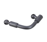 Fcnjsao Général - Adaptateurs de montage à rotule de 17 mm avec bras de montage rotatif à 360° pour tablette - Pour positionnement flexible des appareils sur véhicule - Double prise à rotule
