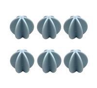 Fcnjsao Lot de 6 shaker à protéines colorées aléatoires pour des mélanges efficaces dans des tasses à shake Boule de mélange en plastique robuste