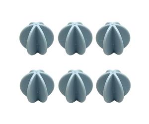 Fcnjsao Lot de 6 shaker à protéines colorées aléatoires pour des mélanges efficaces dans des tasses à shake Boule de mélange en plastique robuste