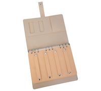 Fcnjsao Organisateurs d'arcs à cheveux, support de bandeau, arcs à cheveux, livre de rangement, étui de rangement, texture feutrée, pour différentes occasions