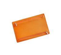 Fcnjsao Organisateurs essentiels de voyage en cuir synthétique de qualité supérieure avec fermeture éclair et fentes pour cartes, espèces, pour vacances, croisière, voyage d'affaires, étui de