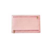 Fcnjsao Organisateurs essentiels de voyage en cuir synthétique de qualité supérieure avec fermeture éclair et fentes pour cartes, espèces, pour vacances, croisière, voyage d'affaires, étui de