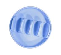 Fcnjsao Plateau de service multifonctionnel de 25,4 cm pour tacos - Design efficace en silicone - Sécurise la coque pendant les repas, les événements en plein air