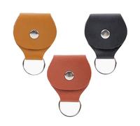 Fcnjsao Pochettes multifonctions pour médiators de guitare - Sac de rangement - Étui de protection en cuir pour médiator