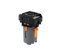 Fcnjsao Répulsif anti-moustiques pour le camping - Appareil portable gonflable avec 8 heures d'autonomie - Étanche - En ABS - Appareil de contrôle des moustiques d'extérieur