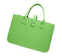 Fcnjsao Sac à bandoulière compact en feutre - Construction pratique - Panier de courses pliable - Jouet facile d'entretien - Utilisation quotidienne, Vert Fruit, One Size