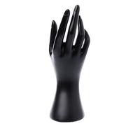Fcnjsao Support de décoration de chambre, présentoir à bijoux à la main, décoration de chambre, magasin de bijoux, main mannequin, peau noire et blanche
