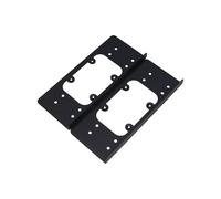 Fcnjsao Support de montage de disque dur ventilateur de refroidissement pour boîtier de PC, optimisation du refroidissement, contrôle de la température, utilisation optimisée de l'espace Support de