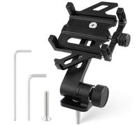 Fcnjsao Support de téléphone pour vélo à installer rapidement - Résistant aux chocs - Pour différents modèles de smartphones - Support de téléphone réglable