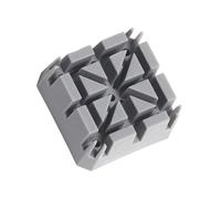 Fcnjsao Support professionnel de réparation de montre au design épais pour réparation de bracelet de montre pour une fixation sécurisée et un entretien multi-usages, gris