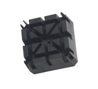 Fcnjsao Support professionnel de réparation de montre au design épais pour réparation de bracelet de montre pour une fixation sécurisée et un entretien multi-usages, Noir