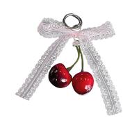 Fcnjsao Sweet Cool Styles Porte-clés Cerises Élégant Porte-clés Accessoire délicat pour ajouter de la personnalité