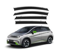 FCNNYBF Deflecteur Vitre Voiture pour BYD Dolphin/ATTO 2 MK1 2022 2023 2024, Déflecteurs d'air Déflecteurs de Pluie Aérodynamiques Montage Facile Accessoire