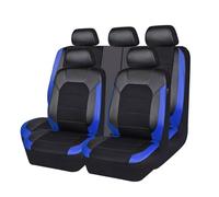 FCNNYBF Housses de Siège Voiture pour Alfa Romeo Junior 2024 2025, Cuir Couvre Sieges Avant et ArrièRe Étanche Respirant Protecteur Siège Accessories,Blue