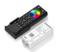 FCOB 2.4G WiFi SPI DR03W RGB Contrôleur LED Télécommande RF RC03RFB Kit Soutien Tuya APP Smart Life Alexa Google Home pour WS2811 WS2812B WS2813 WS2815 etc COB SMD Adressable RGB Bandes de LED