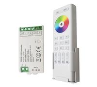 FCOB COB 5050SMD 2.4GHz RF Dim CCT RGBWW RGB+CCT 4-Zone RF Télécommande Kit pour contrôleur LED C01-05RF C01-05W C01-05Z WB5 (RGBW, coque blanche)