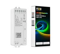 FCOB DR03W 2.4G WiFi SPI RGB Contrôleur LED Soutien RF Télécommande Tuya APP Alexa Google Assistant pour WS2811 WS2812B WS2813 WS2815 etc COB SMD Adressable RGB Bandes LED
