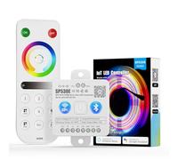 FCOB WiFi Bluetooth Contrôleur SP530E et RB4 2.4Ghz télécommande RF RGBCCT Kit Adapté pour COB SMD PWM/SPI RGBCCT Bande LED DC5V DC12V DC24V