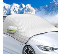 FCOLTIFQ Couverture Pare-Brise Avant Voiture pour Citroen Space Tourer 2016-2023, Magnétiques Bâche Pare Brise Films Protection Antigel UV Soleil Anti Pluie Neige l'hiver Accessoires,A/Green