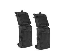 FCOUIID Coco - Lot de 2 Sacs de Selle de réservoir pour VTT, Sac de Rangement pour remorque, Sac de Chasse (Noir)