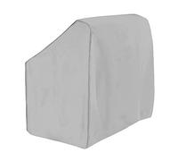 Boat Center Console Cover, 600D Marine Grade Polyester Canvas, Waterproof, Grey (Large Size up to 46" W 40" L 45" H)