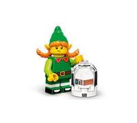 FCP Lego Series 23 Figurine elfe de Noël 71034 (emballée), vert, jaune
