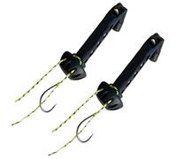 FCPEAG 2 Pcs Enfile-mouche Magnétique pour Pêche À La Mouche,Enfile-mouches,Facile À Installer Sur L'eau,Rend L'attache De Mouche Plus Simple,Fonctionne Avec La Plupart Des