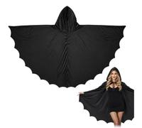 FCPEAG Cape à Ailes De Chauve-Souris,Costume Vampire Pour Femmes Et Hommes | Combinaison intégrale style dragon,idéal pour la fête d'halloween