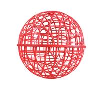 FcQ411 Cage circulaire à roulettes sphérique pour poulet, lapin, animal domestique, ferme extérieure (FcQ411), taille unique