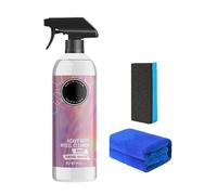 FcQ549 Nettoyant pour vitres très résistant à l'eau dure des fenêtres Convient également pour les revêtements transparents, les emblèmes de véhicules, les jantes en alliage (236 ml) FcQ549 (23 x 5 cm)