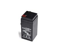 FCQLR Compatible for 4V 4.0 ah Rechargeable Lead Acid Storage Battery Cell 4000mAh for LED Light Bulb and Electronic Scale Balance Maintenance Free