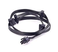 FCQLR GPU 6Pin to 4 SATA Power Supply Câble pour Corsair RM1000x RM650x RM550x Modular