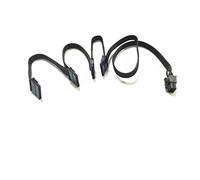 FCQLR pour Corsair SF600 SF450 Module Power Cord 6PIN to 4 SATA Power Cord Hard Drive Power Cord 0.85m