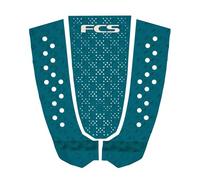 FCS Grip T3 Eco - Pad de Surf Antidérapant en Mousse Recyclée - Tidal Teal - Conçu pour Adhérence Maximale - Idéal pour Surfboards de Tous Niveaux - Parfait pour Sessions de Surf Écologiques et Durabl