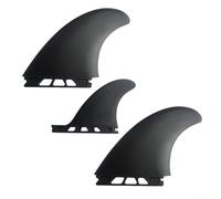 FCS2 Keel Lot de 3 ailerons de planche de surf en fibre de verre et ABS compatibles avec FCS1 (type 3)