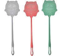 FCSHFC 3 Pièces Manuel De Tapetteà Mouche Durable Plastique Longue Poignée Tapette à Mouche Maison Cuisine for Intérieur Extérieur Tueur De Mouches