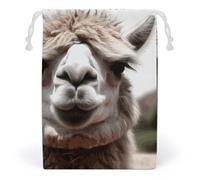 FCTVSKLN Sacs de rangement drôle alpaga lama imprimé sac de maquillage sacs réutilisables sacs jouets sac de toilette organisateur sacs multi-usages, style, 12 x 18 cm, moderne, Style :, 12*18cm